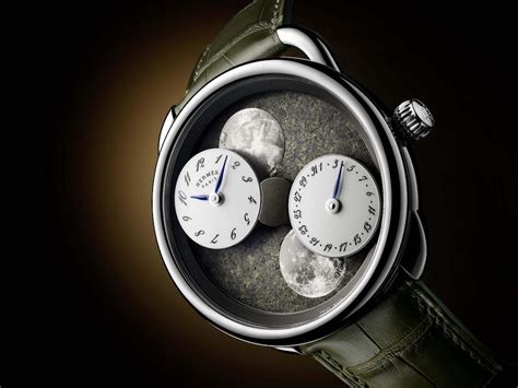 hermes moon phase watch|hermes l'heure de la lune watch.